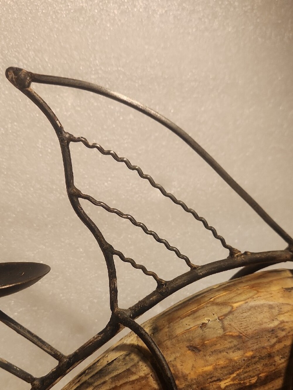 Rustic Sculpture - Fish ,  For Candle - Picture 11 of 15